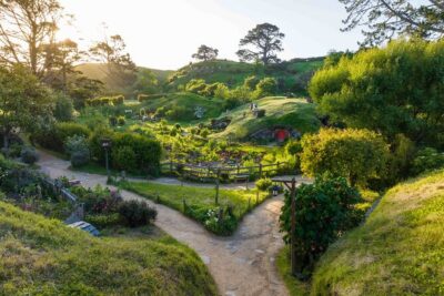 Hobbiton & Waitomo Caves Guided Day Trip from Auckland incl lunch