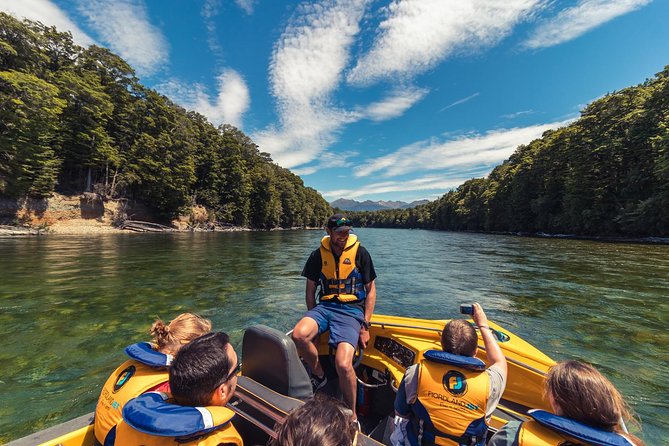 Jet Boat Journey through Fiordland National Park - Pure Wilderness - Lake Manapouri Brings the Quiet