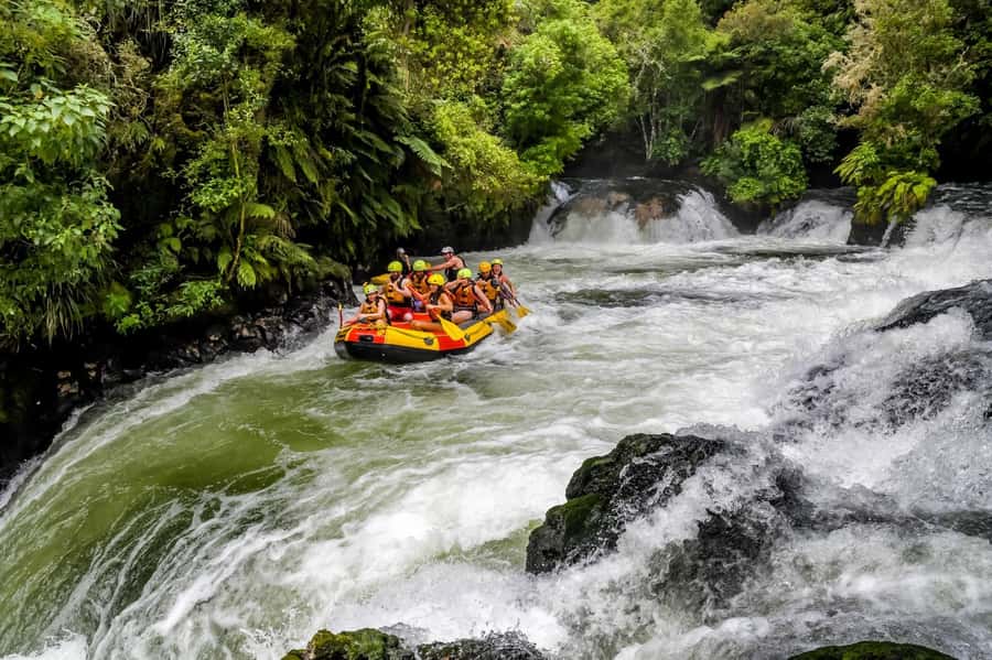Kaituna River and Tutea Falls Whitewater Rafting - Training that helps nervous first-timers