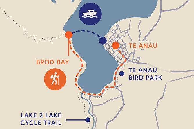 Kepler Track Water Taxi - Choosing the Mount Luxmore option