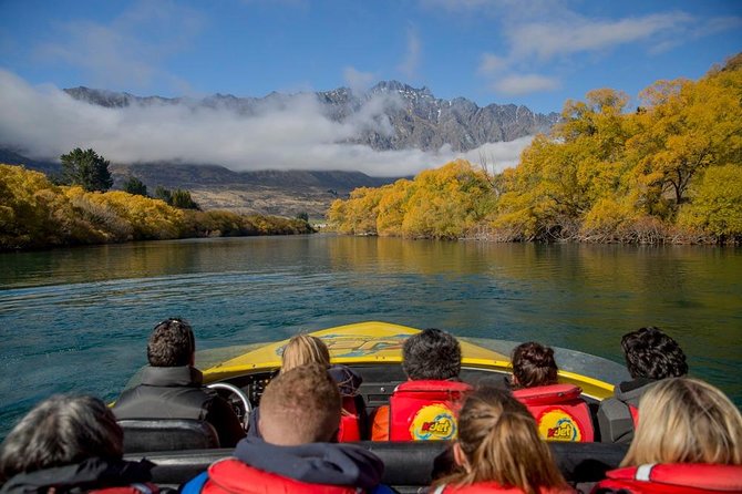 KJet Queenstown Jet Boat Ride on the Kawarau and Shotover Rivers - KJet Queenstown at a glance