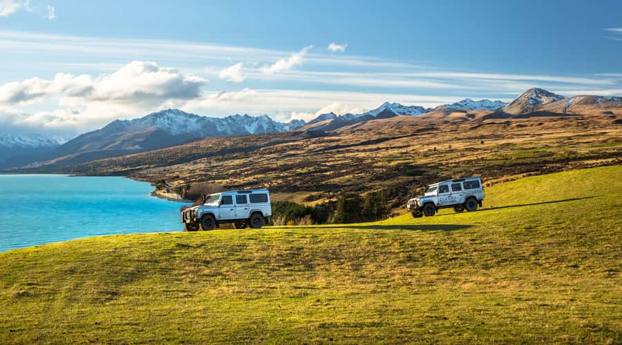 Lake Tekapo: Glaciers, Mountains, and Landscapes Scenic Tour - Leaving Lake Tekapo for the backcountry