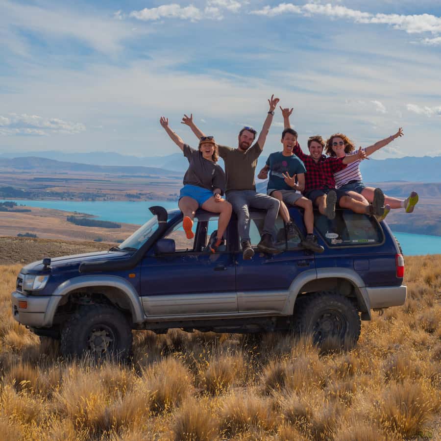 Lake Tekapo Guided 4WD Tours (Small Group, Carbon Positive) - Across the station tracks toward Mount Edward