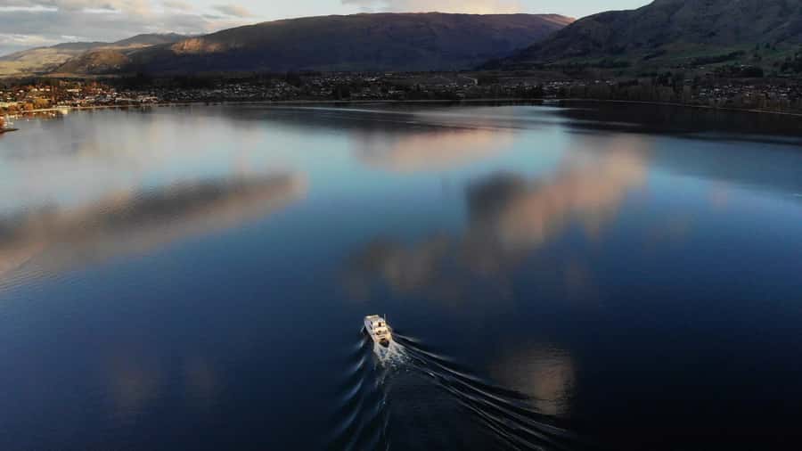 Lake Wanaka Happy Hour Cruise - Wine, beer, and a small cheese board