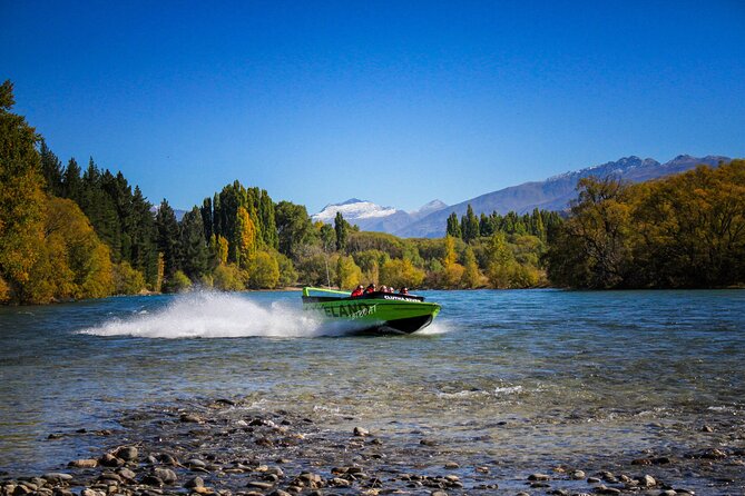 Lakeland Jet Boat Adventure - Clutha River - From Wanaka lakefront to the Clutha River