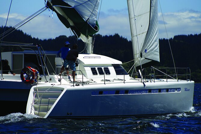 Luxury Sailing - Māori Rock Carvings - Taupo Sailing Adventures - What the 2.5-hour trip feels like