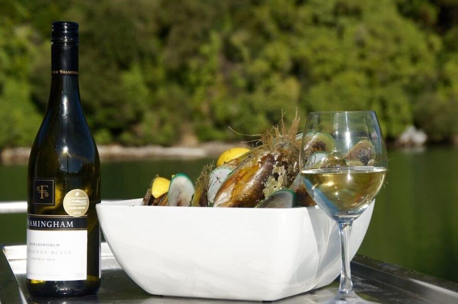 Marlborough Sounds: Greenshell Mussel Cruise - Learning how marine farming shapes the Sounds