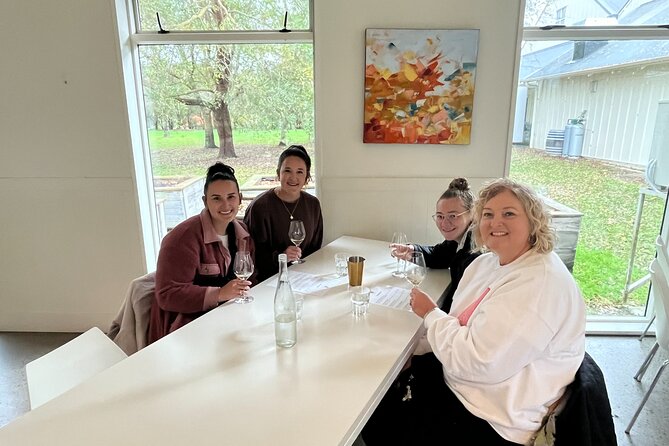 Martinborough Private Food and Wine Tour in Tesla SUV - Coffee, scones, and cheese at Cest Cheese