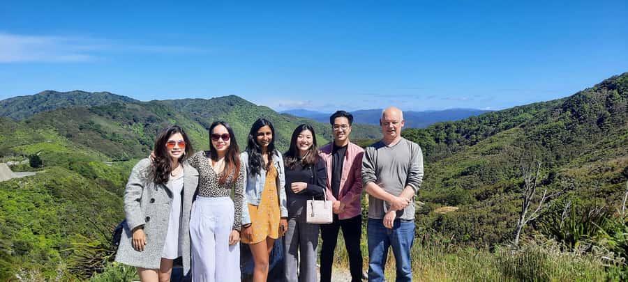 Martinborough Winery and South Wairarapa Wild Coast Tour - Cape Palliser Lighthouse and the view from the steps