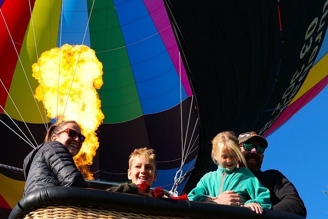 Methven-Mt Hutt Scenic Hot Air Balloon Flight - Helping the crew prepare the balloon