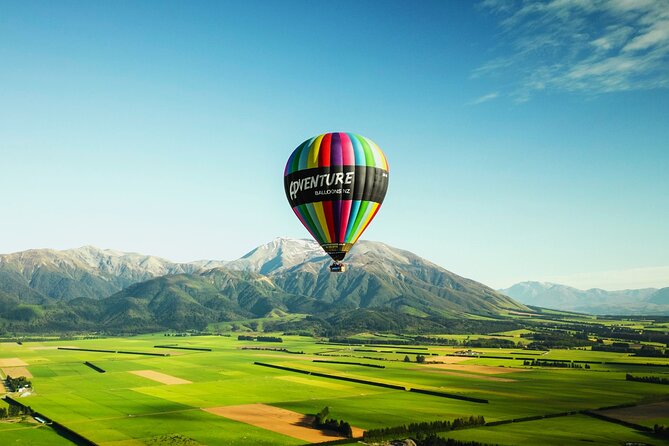 Methven-Mt Hutt Scenic Hot Air Balloon Flight - The flight: high views, then a closer look