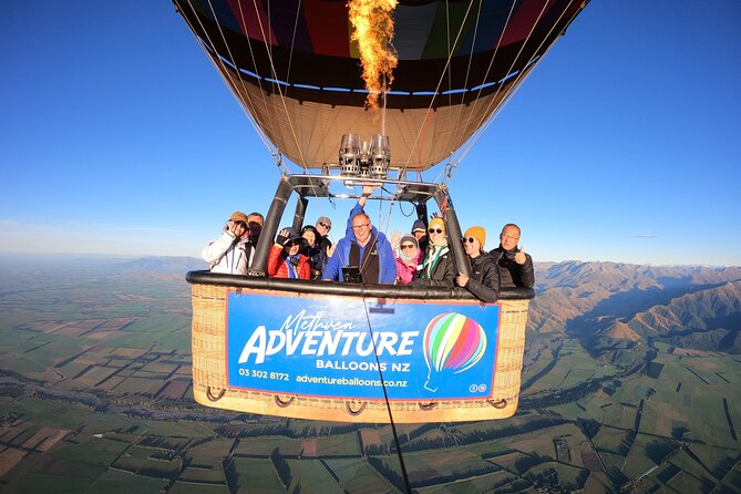 Methven-Mt Hutt Scenic Hot Air Balloon Flight - Landing, packing up, and the post-flight toast