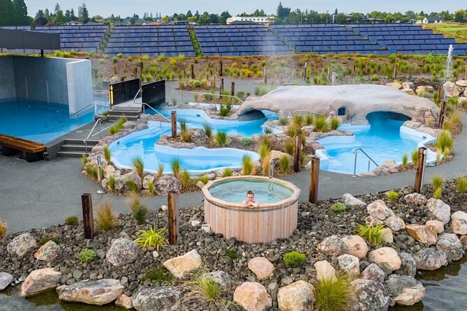 Methven Ōpuke Hot Pool & Scenic Canterbury Tour from Christchurch - Arriving at Ōpuke Thermal Pools in Methven