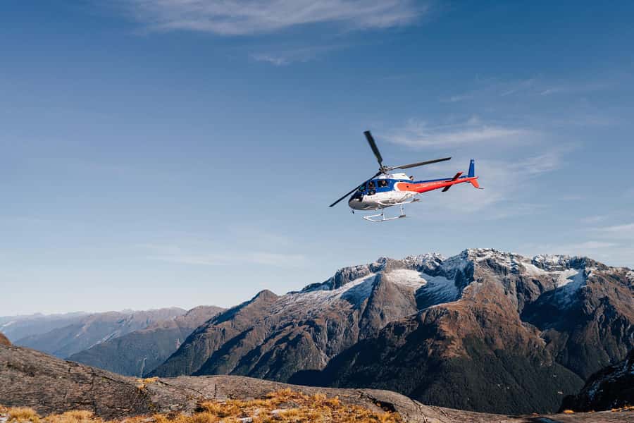 Milford Sound: 1.5-Hour Helicopter Tour with Two Landings - The remote alpine landing