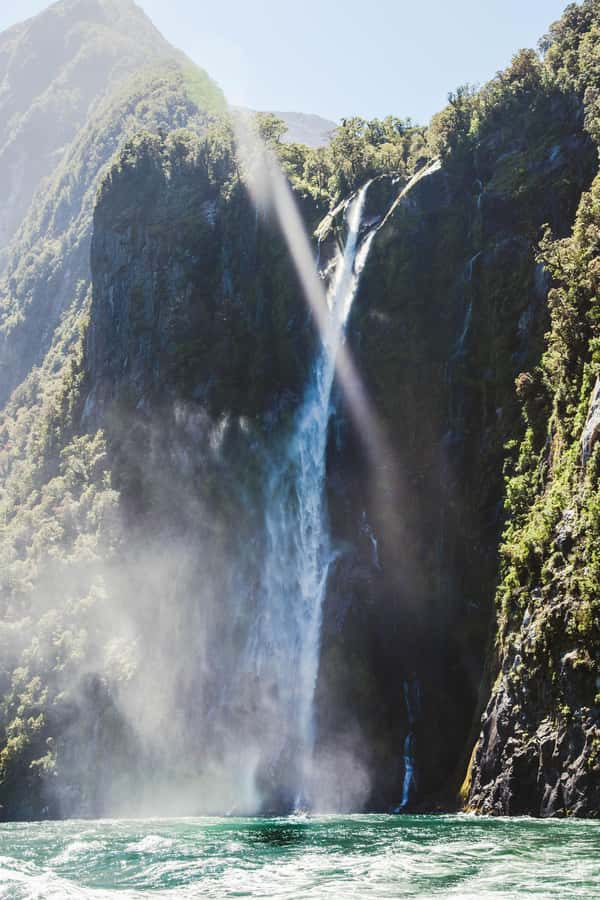Milford Sound: 2-Hour Small Boat Scenic Cruise - Stirling Falls and getting close to the cliffs