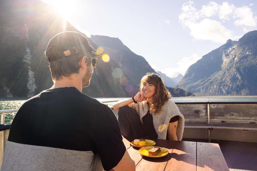 Milford Sound: 2-Hour Wildlife & Nature Cruise - Indoor comfort, outdoor spray, and onboard food