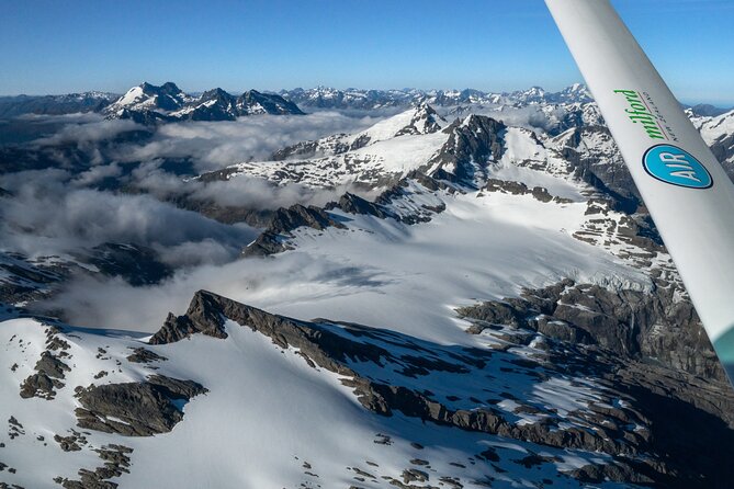 Milford Sound and Big Five Glaciers Scenic Flight - Crossing the Southern Alps into Glacier Alley