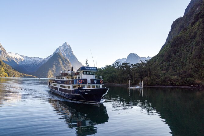 Milford Sound Cruise from Queenstown or Te Anau - Entering Piopiotahi on the two-hour cruise