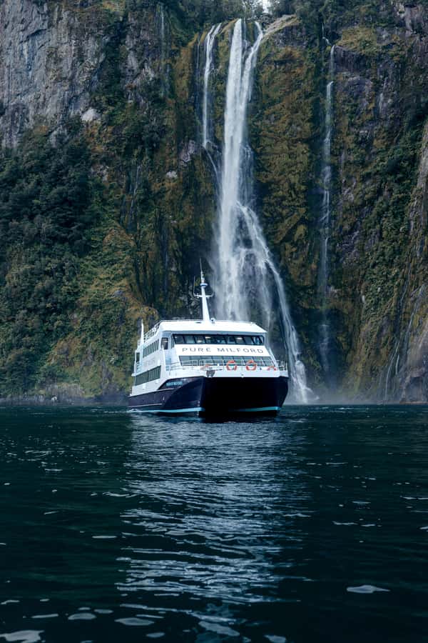 Milford Sound: Nature Cruise on a Modern Catamaran - The right boat for seeing Milford Sound