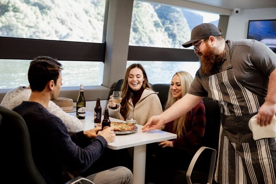 Milford Sound: Nature Cruise on a Modern Catamaran - Commentary that adds context, with one small weakness