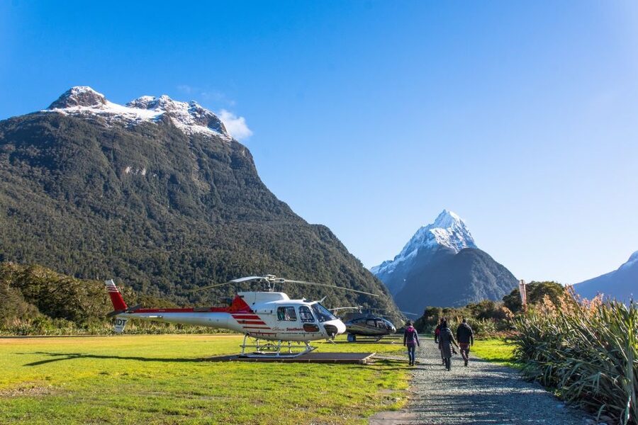 Milford Sound Scenic Helicopter Flight with Landing - The glacier or alpine landing