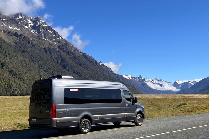 Milford Sound Tour from Queenstown with Cruise - Eglinton Valley shows the scale of Fiordland