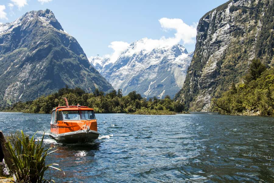 Milford Track: Full Day Guided Hike and Nature Cruise - Crossing to Sandfly Point by water taxi
