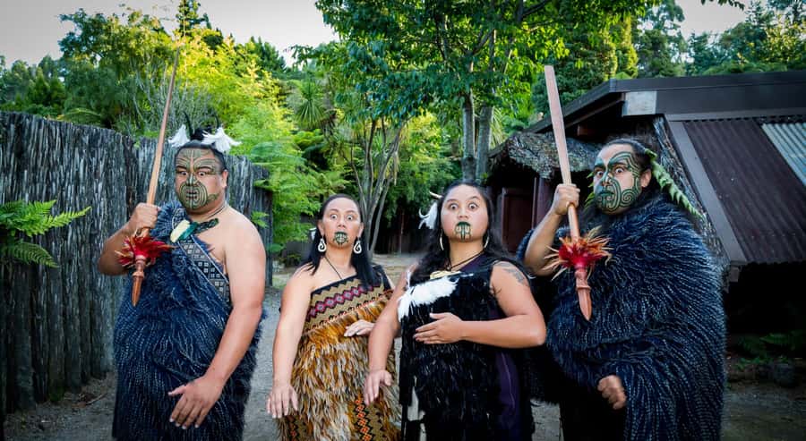 Mitai Maori Village: Cultural Experience and Dinner Buffet - The Forest Walk, Sacred Spring, and Glow Worms