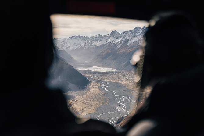 Mount Cook Alpine Explorer Helicopter Flight with Alpine Landing - A higher view of Aoraki/Mount Cook