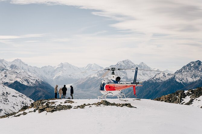Mount Cook Alpine Explorer Helicopter Flight with Alpine Landing - Flying over the Ben Ohau Range