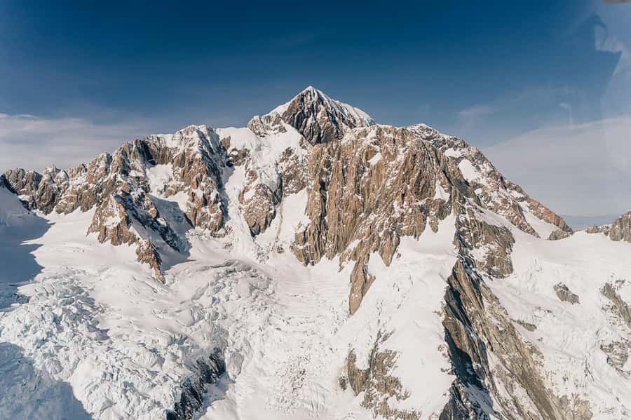 Mount Cook: Aoraki/Mt Cook & The Glaciers 55 Minute Flight - Crossing the Southern Alps to Fox Glacier