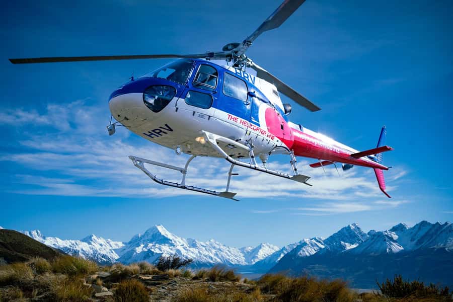Mount Cook: Glentanner High Country Heli Hike - Flying into Glentanner’s high country