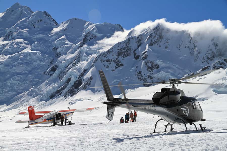 Mount Cook: Ski Plane and Helicopter Glacier Combo Flight - Weather is part of the planning