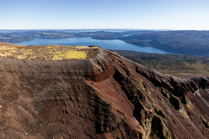 Mount Tarawera Volcanic Adventure by Helicopter - The 20-minute flight and what you see below