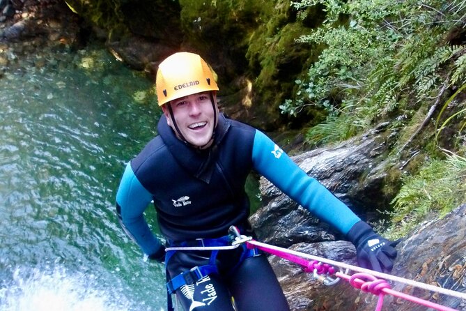 Mt Aspiring Full Day Canyon ex Queenstown or Wanaka - Swimming, sliding, climbing, and abseiling
