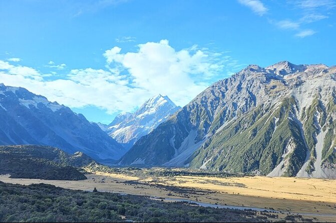 Mt. Cook Full Day Group Tour via Tekapo from Christchurch - The road from Christchurch to Aoraki/Mount Cook