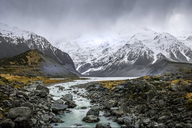 Mt. Cook Full Day Group Tour via Tekapo from Christchurch - Lake Tekapo and the little stone church