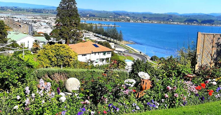 Napier: Art-Deco + Te Mata Peak+ Garden Walk + Wine Tasting - The guide’s private garden adds a personal touch