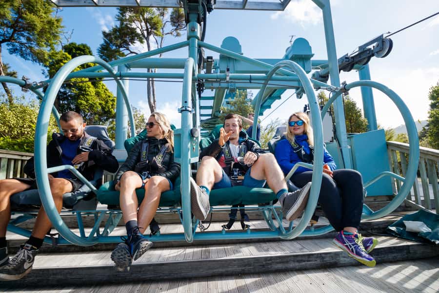 Nelson: Cable Bay Adventure Park Skywire Experience - How the 90 minutes are spent