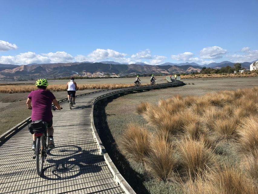 Nelson: Self-Guided Tunnel to Town Cycling Tour via Mapua - Rabbit Island beach time