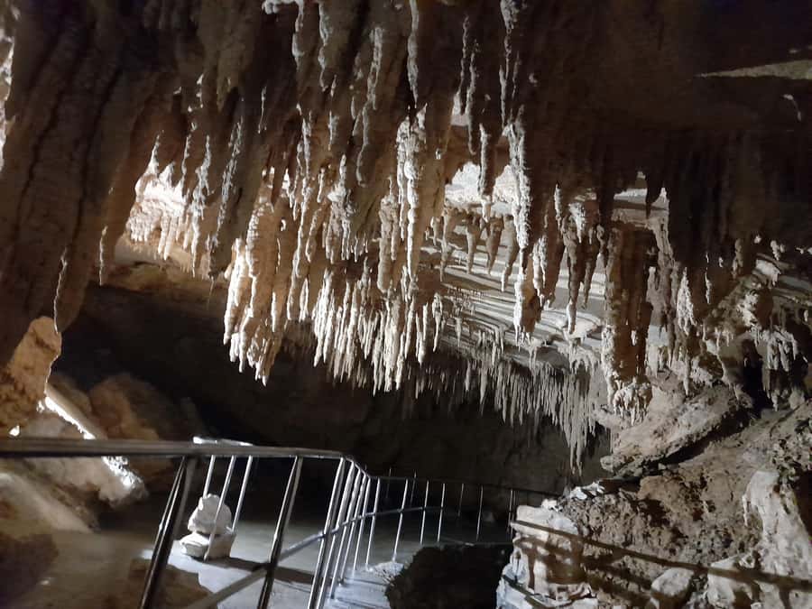 New Zealand: Milky Way Glowworm Cave Tour - Crystal formations before the lights go out