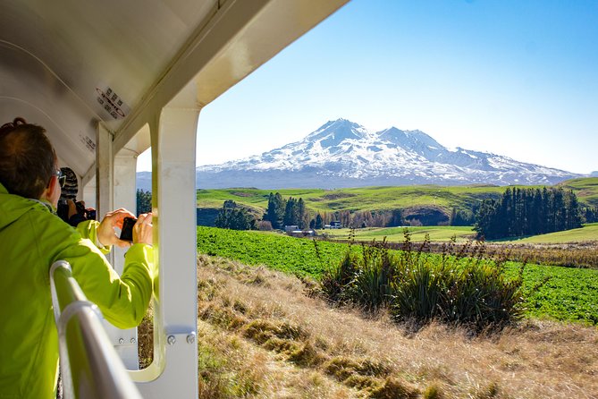 Northern Explorer Train Journey from Auckland to Wellington - Waikato farmland and the rhythm of rail travel