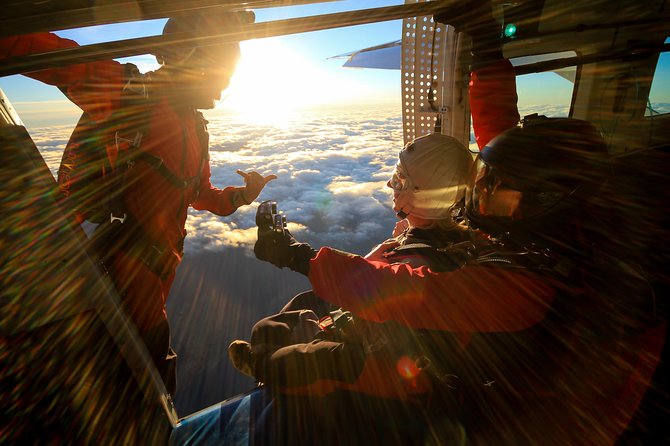 NZONE Skydive Queenstown - From 35 Shotover Street to the Remarkables