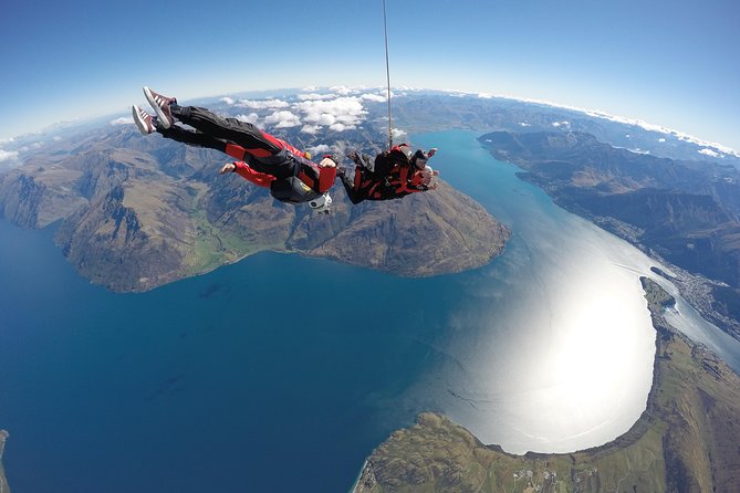 NZONE Skydive Queenstown - Free-fall, parachute time, and landing