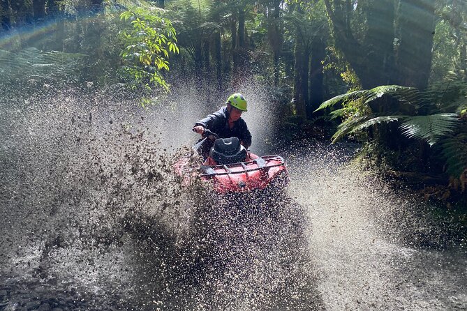 Off Road Quad Bike Adventure Tour in Franz Josef - Getting kitted out for West Coast weather