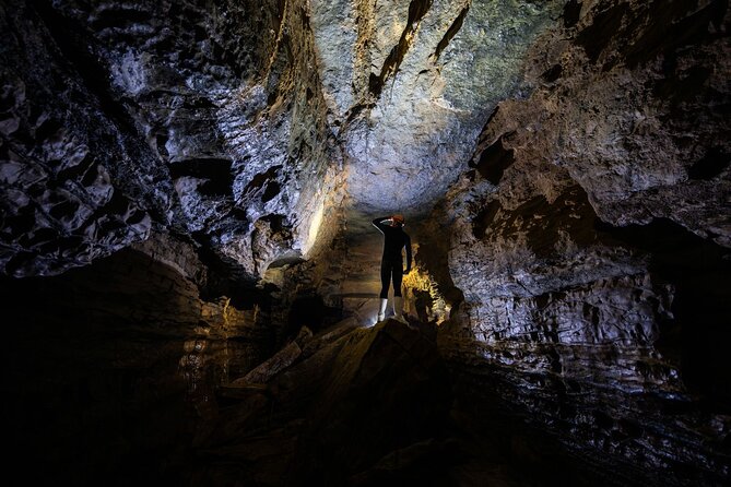 Okohua Glowworm Cave Adventure - Tubing beneath thousands of glowworms