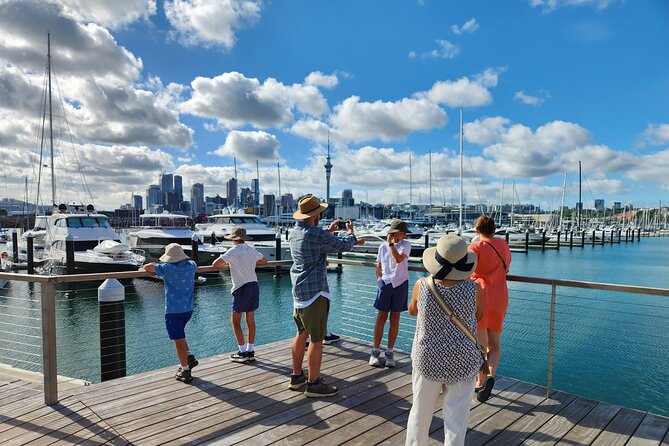 Private Auckland best Spots + Piha beach and rainforest day Tour - Mount Eden for Auckland’s broadest city view