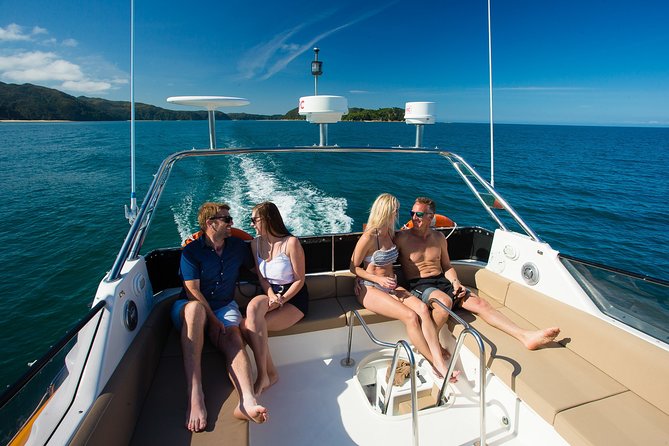 Private boat charter in Abel Tasman National Park - Kayaking, swimming, and snorkeling