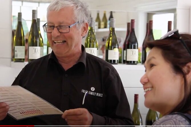 Private Martinborough Wine Tour in an Electric Vehicle - Tesla Model Y - Lunch and a tasting tray at The Runholder