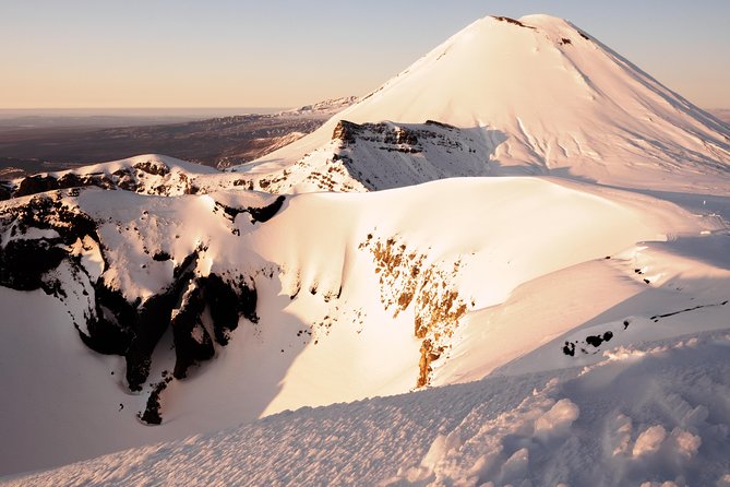 Private Tongariro Crossing Guided Walk - Winter changes the character of the day